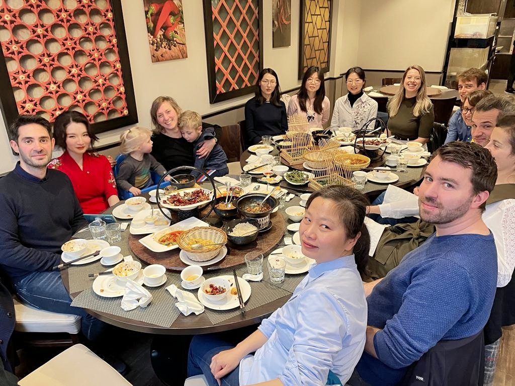 Very nice farewell dinner for me. Students, colleagues, partners and family, I will surely miss Netherlands!