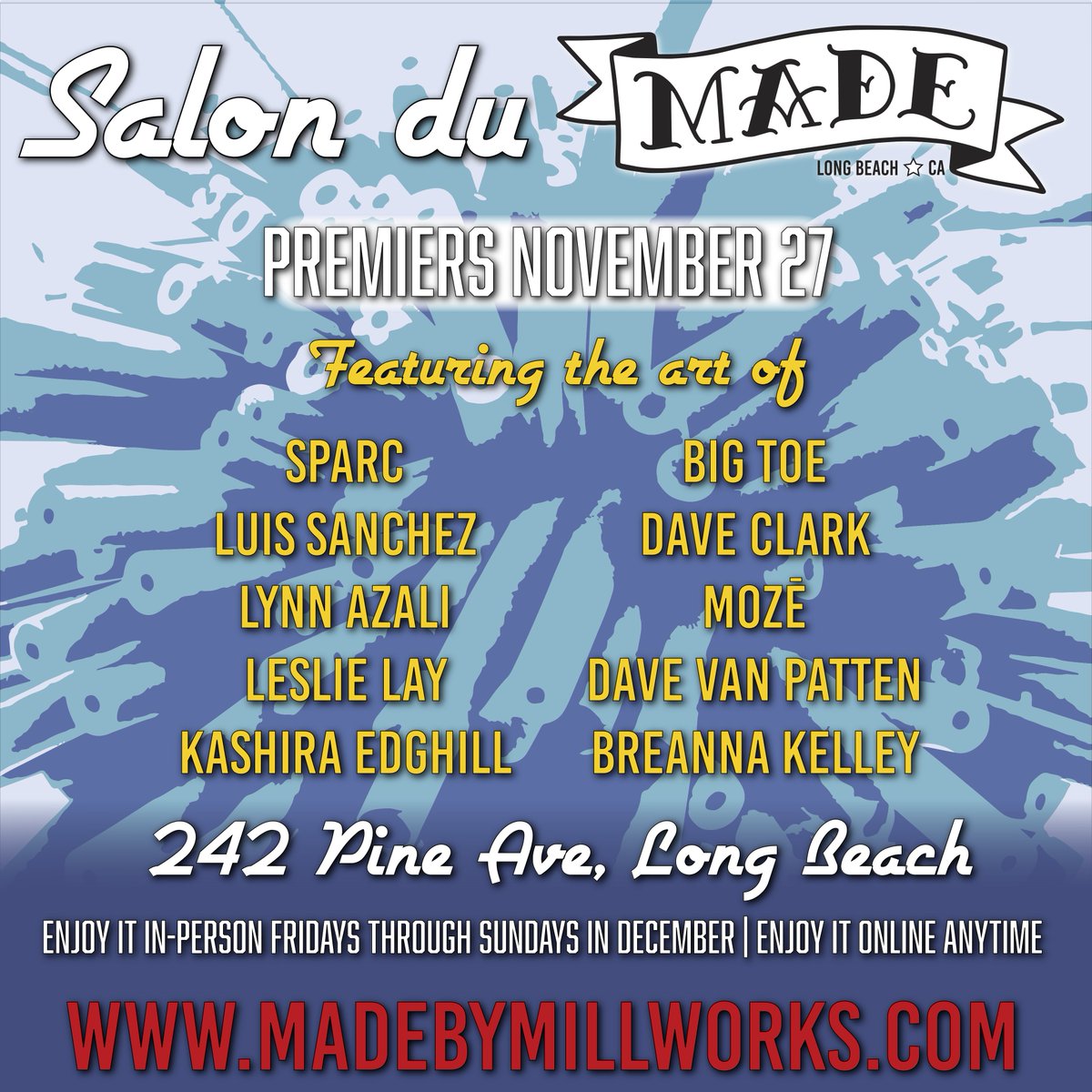 Enjoy the premier of the Salon du MADE art collection featuring some new and some familiar works by a number of artist we've had the pleasure of working with over the last few years.