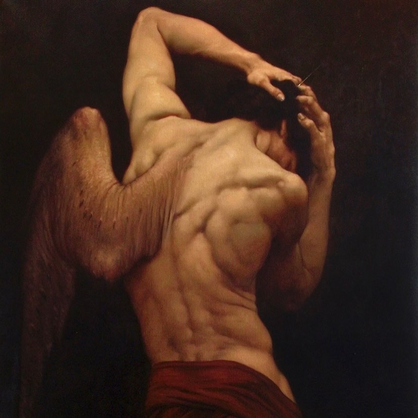 In Nomine Deus, 2011, by Roberto Ferri