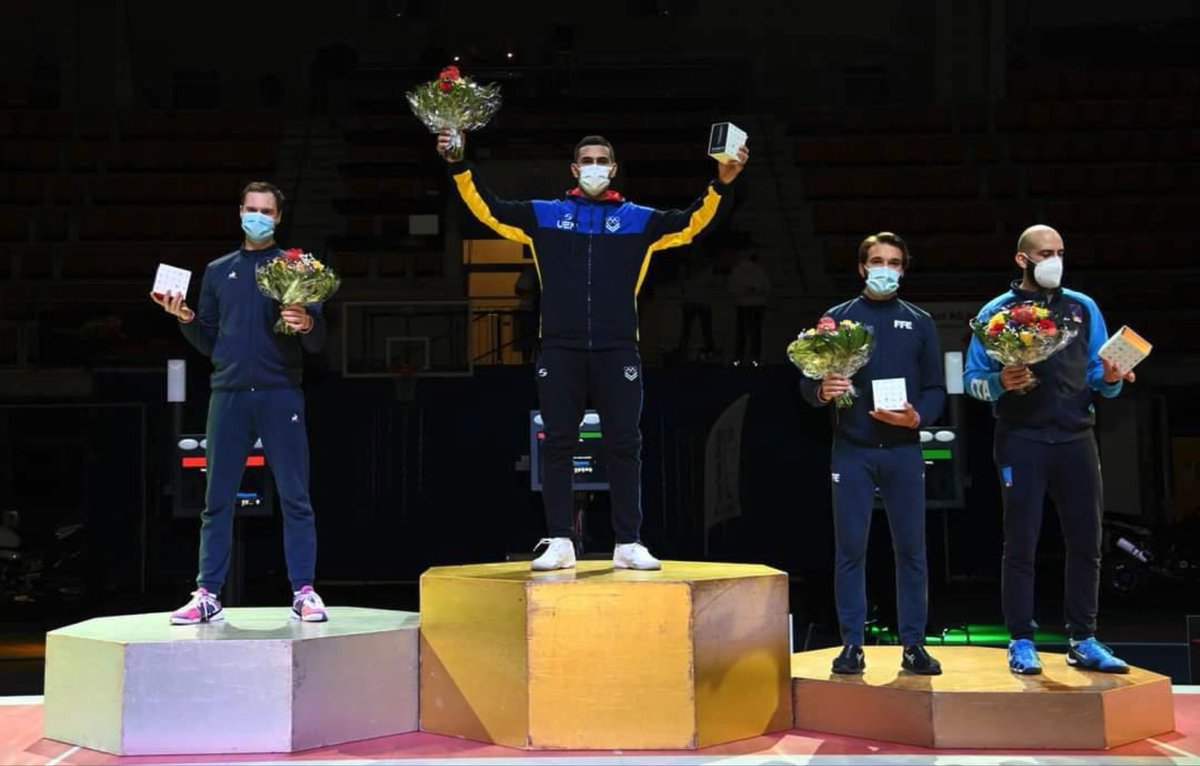 PanamSports's tweet photo. CELEBREMOS TODOS!

EL REY 👑 LIMARDO ESTÁ DE VUELTA!!

El campeón olímpico y tricampeón panamericano de esgrima, Rubén Limardo se coronó Campeón en la Copa del Mundo en Suiza🇨🇭

Grande @rubenlimardo Tremendo Campeón. Tremendo Ejemplo para todos!

Gracias por esta nueva alegría! https://t.co/xcnuh6UgtY