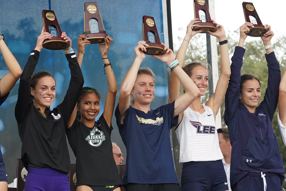 WU_Bulldogs's tweet image. 🏆ALL-AMERICANS🏆

Lara Orrock &amp;amp; Finja Schierl both earned All-American honors, leading @Wingate_XCTF to a program-best 5th-place finish at the @NCAADII championships!!! 

Orrock finished 5th! 
Schierl was 35th! 

#OneDog