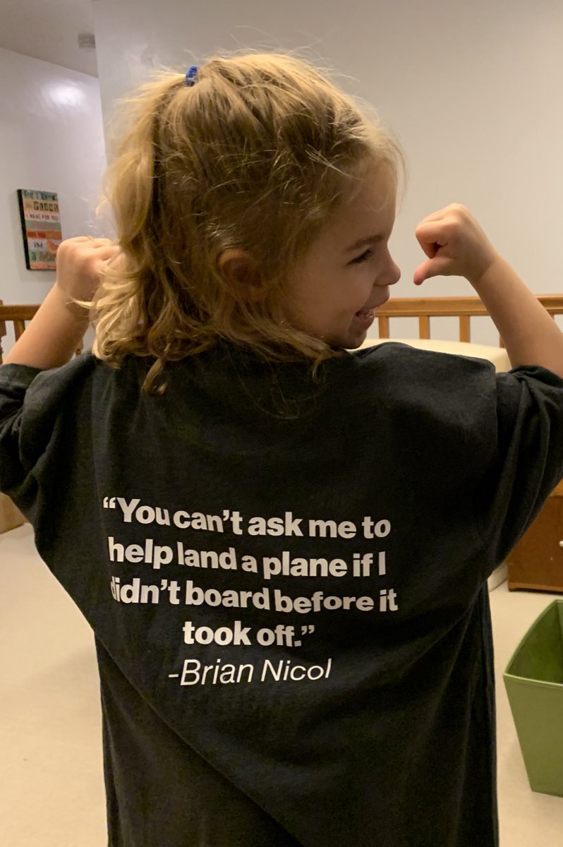 bsnicol2's tweet image. I shared my take on a classic quote. Then a friend Twittered it around…and a t-shirt shows up! Thanks for the 😆 @school_ceo. 

Here’s to #SchoolPR folks for boarding the plane every day and to Supts like mine who get it and support us. 

#HappyThanksgiving 🦃