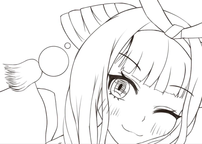 召喚に応じてくれたから阿国ちゃん描いてる( ˇωˇ ) 