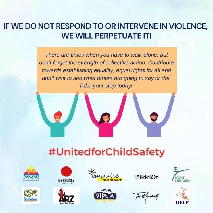 What a week it has been! - Raising our collective voices to end commercial sexual exploitation and trafficking (CSE&amp;T) of children under the banner #UnitedforChildSafety that saw a host of events and valuable resources made available by ten participating NGOs. 

#NowIsTheTime