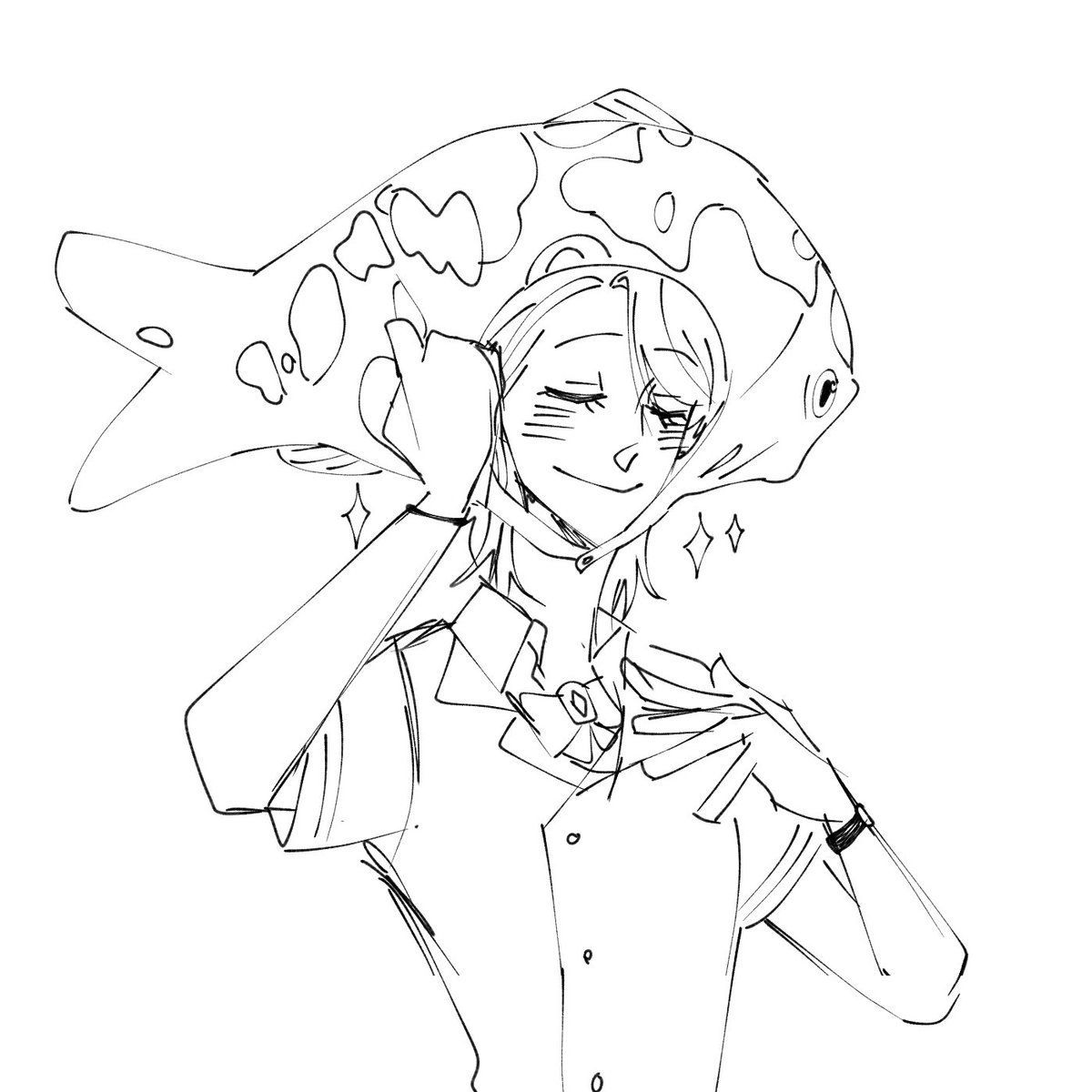NBeoch_RZN's tweet photo. ((มา นุรีบ))
บทลงโทษของเกมเมื่อวาน ก็ถือว่าไม่หนักเเละไม่เบาจนเกินไป

นาบีออกจากห้องด้วยลุคหัวปลาคาร์ฟสดใสต้อนรับวันใหม่ ก่อนจะเดินไปมาทักทายคนในโรงเรียนที่เดินผ่าน

'ก็นะ คนหน้าตาดี ใส่อะไรมันก็ดูดีทั้งนั้นเเหละ'  *Proundมาก*

[มาเเปะบทลงโทษวันนี้ค่ะ555 เเวะมาคุยกะปลาคาร์ฟได้นะ] https://t.co/IXFpwrsEQ0