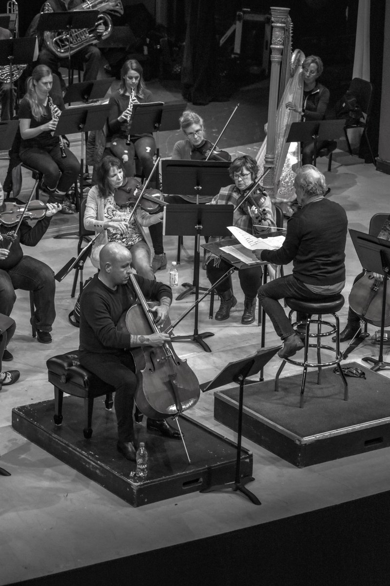 GlacierMusic's tweet photo. TONIGHT (7:30pm) is the highly anticipated world premiere of Maestro Zoltek's cello concerto "Through Tamarack and Pine", featuring the Los Angeles Philharmonic's principal cellist, Robert deMaine. You don't want to miss this. Tickets at the door. Flathead High Performance Hall https://t.co/zVqaehxYWE