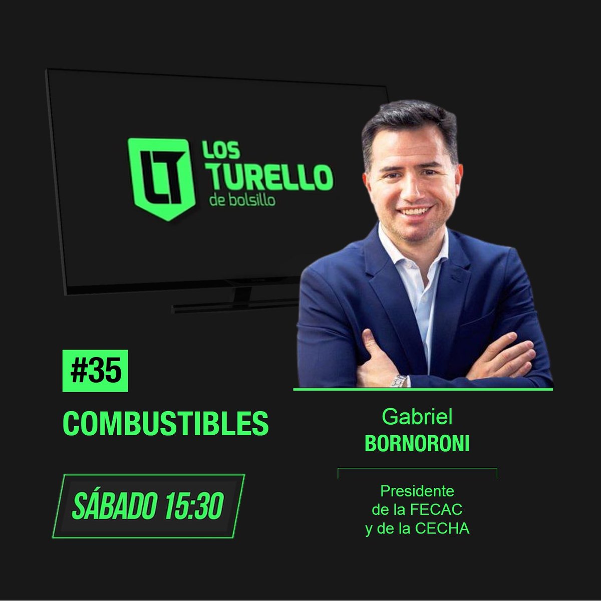 LosTurello's tweet photo. @ElDoce #LTDB | ¿Subirán los #combustibles antes de que termine 2021? La respuesta del presidente de la #FECAC y de la @CECHA_org, @BornoroniG, después de las 15:25, por @ElDoce. https://t.co/2GdlcvtUxC