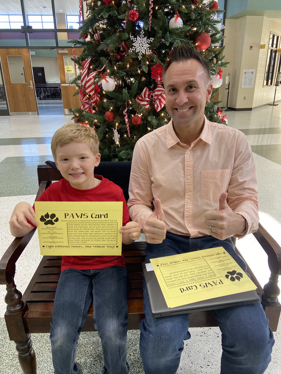 Congratulations to this week’s PAWS card winners! Great job Kaleb, Brielle, and Diesel! #TheWildcatWay