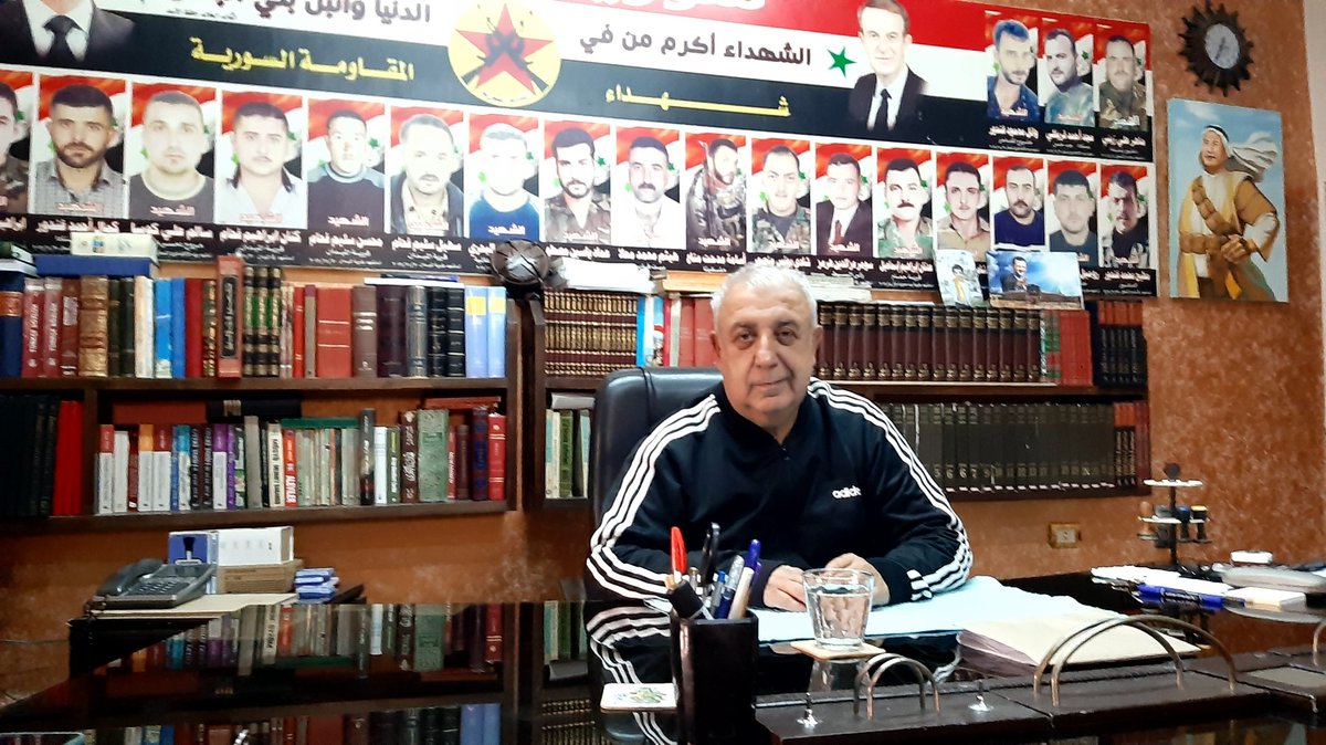 Syrianresistan2's tweet photo. الأمين العام للجبهة الشعبية لتحرير لواء اسكندرون الاستاذ علي كيالي https://t.co/7SVlUfyDWk