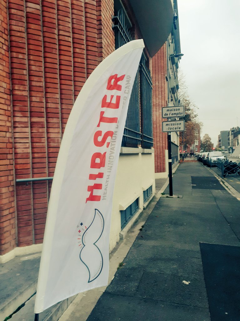 Martin_davidb's tweet photo. En 48H, des étudiants montent des projets / challenges d'entreprises de la Région connectées par @Eurasante. C'est le #Hackathon #hibster & c'est en partie à la Maison de l'Emploi. Échanges avec Audrey Linkenheld cet AM. RDV demain pour connaitre les gagnants 👩🔬👩💻👨💻🏆 #lille https://t.co/CmCgmJP3TO