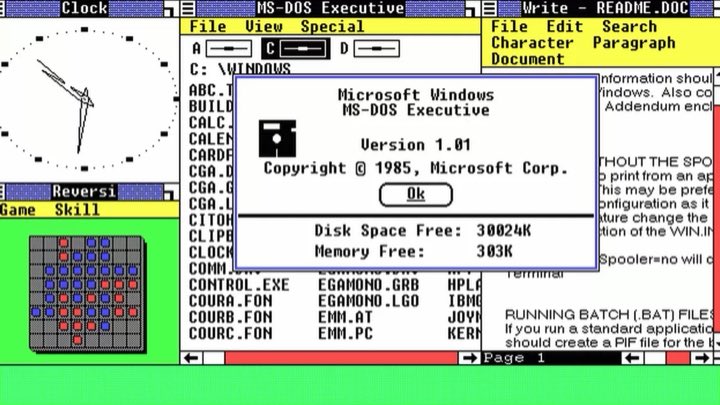 DayTechHistory's tweet image. On this day in 1985, @Microsoft released Windows 1.0.