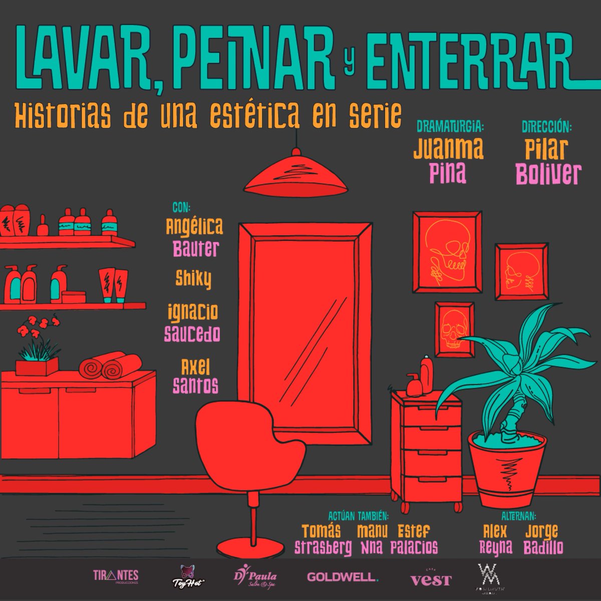 Hoy se estrena “LAVAR, PEINAR Y ENTERRAR” con un gran elenco encabezado por <a href="/PilarBoliverJ/">Pilar Boliver</a> como directora, en el elenco <a href="/angiebauter/">Angélica Bauter</a> @nodigamosmas <a href="/IgnacioSaucedo/">Ignacio Saucedo</a> <a href="/Axel_SantosC/">Axel Santos</a> <a href="/mexicantino/">Tomás Strasberg</a> <a href="/estefpalaciosm/">Estef Palacios</a> <a href="/manunisima/">LaDivaDelStandUp ManuNNa</a> <a href="/medicenbadillo/">Jorge Badillo</a> 🎭✨ #teatro #mexico #cdmx #comedia #top