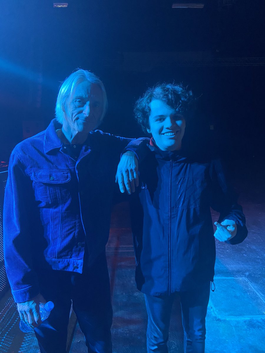 Wow, what an amazing experience meeting the Modfather himself <a href="/paulwellerHQ/">Paul Weller</a> 🙌🏼❤️