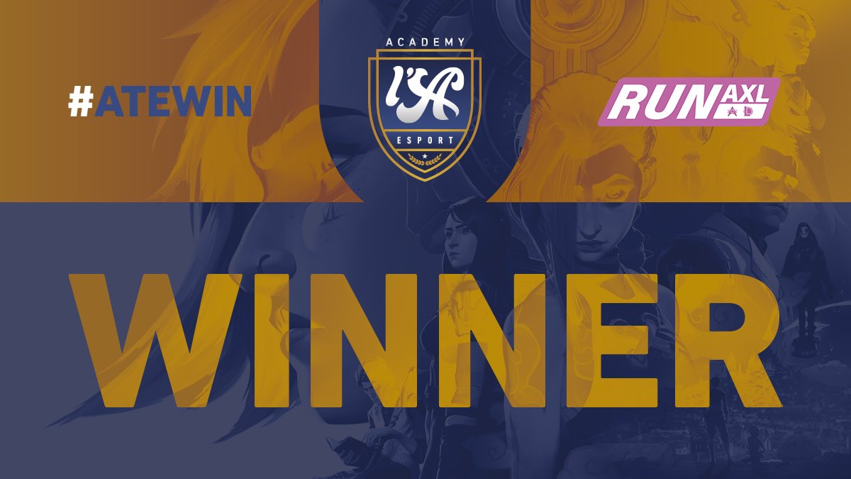 EsportAtleta's tweet photo. Guess who won? 💙💛

#ATEWIN #AteLol #RUNAXL 

@Axolotl_Esports https://t.co/n2wo1dW7Mt