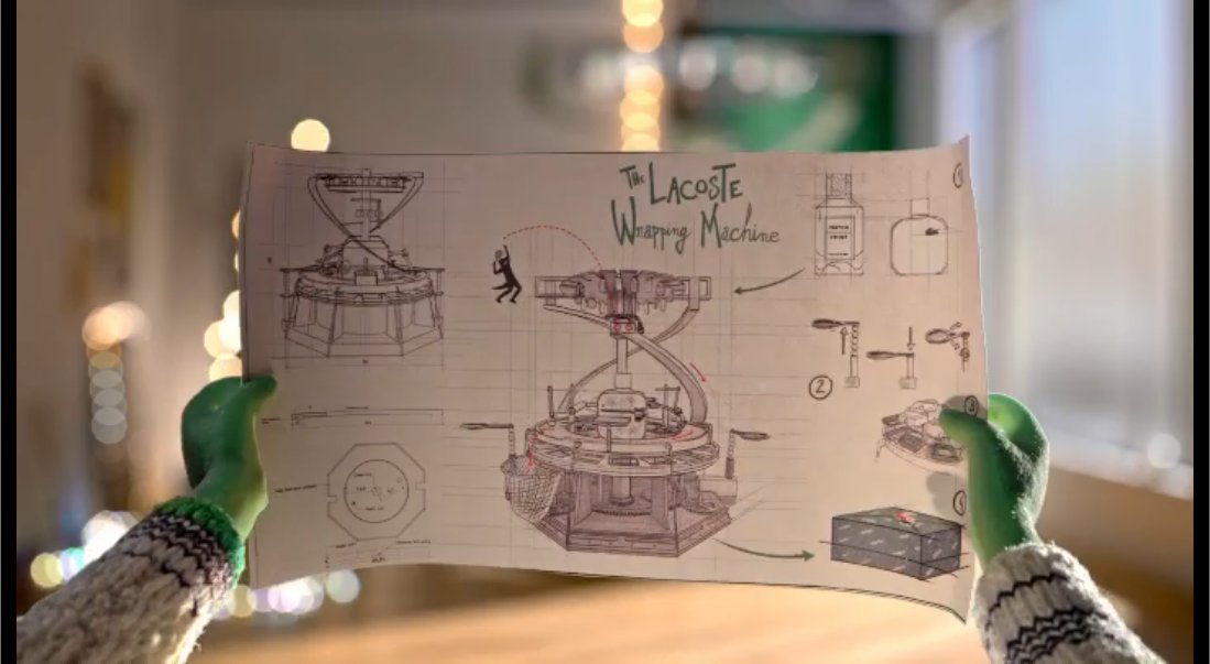 musiquedepub's tweet photo. 🐊🎄 Nouveau spot TV de @Lacoste @COTYInc : La machine à cadeaux
.
🎶 Musique de la pub : https://t.co/YVNSi6BjZm
.
#TheWrappingMachine #StopMotion https://t.co/Ovypj4QbIe