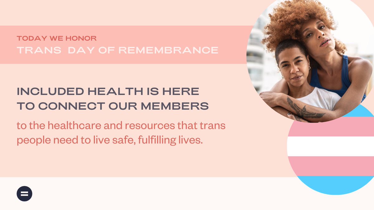 Today we honor #TransDayOfRemembrance the same way we honor the trans people in our community every day—by helping them access lifesaving healthcare needed to be safe, happy, and most importantly alive. We all should protect and love trans people each day, celebrating them.