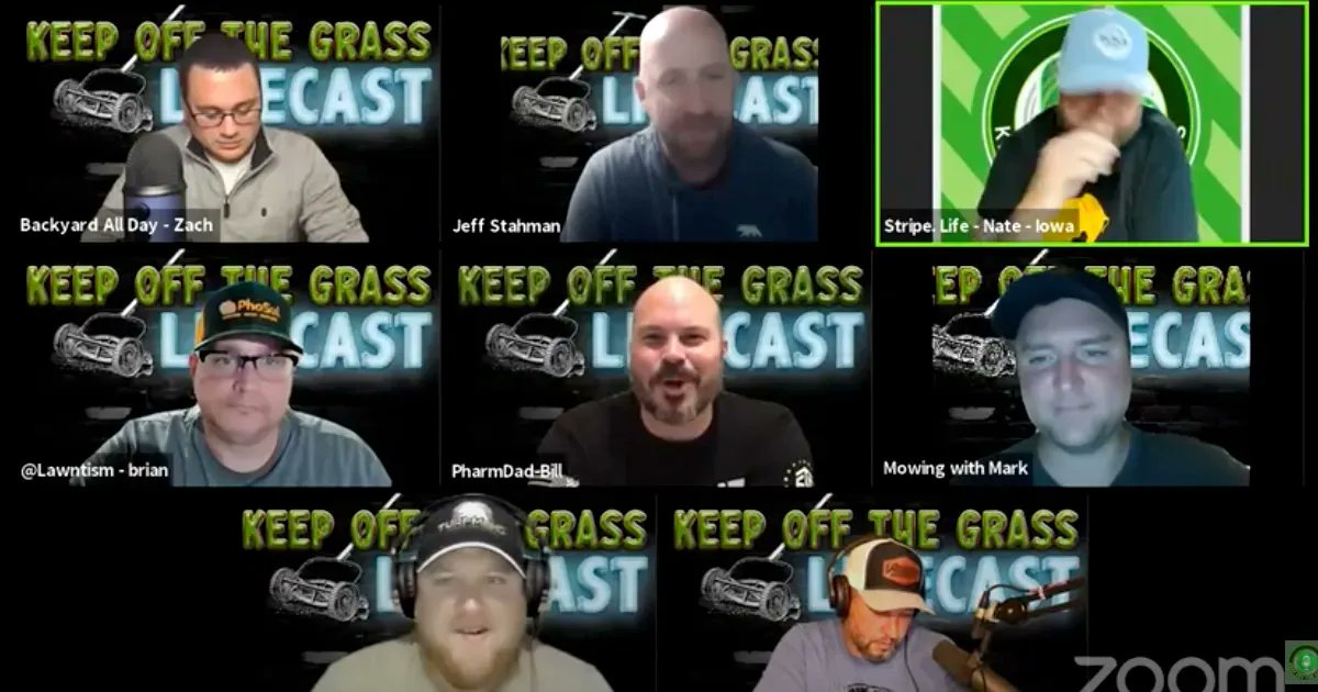 BarenbrugUSA's tweet photo. ๐คฏ Wow! What a great livecast from the guys over at @KOTGrass with Jeff from @TurfMend a couple of days ago! Go give it a listen if you haven't yet! ๐ง
Watch now: https://t.co/PKze8qZH1V
#KeepOffTheGrass #TurfMend https://t.co/E1hdihkcUg