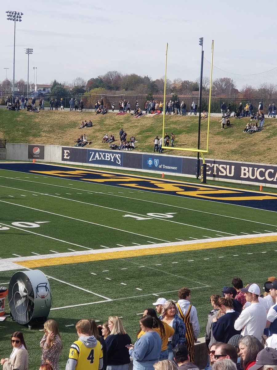 CoachRhoney's tweet photo. A trophy and a spot in the FCS playoffs on the line today!!!!
#ETSUbucs https://t.co/ZRPsPQfvls