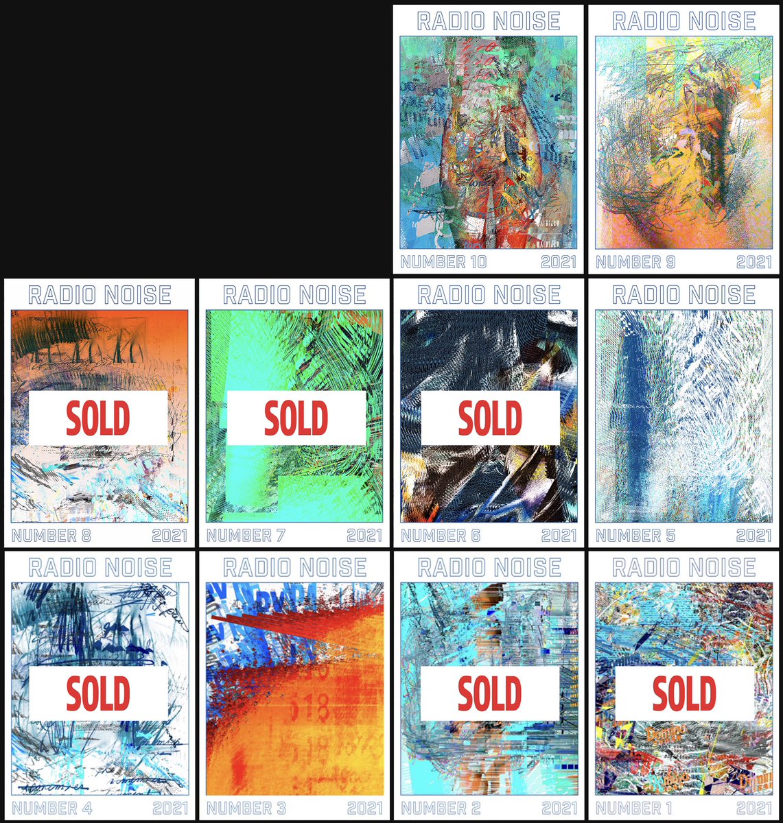 coltonbrown's tweet photo. @BloechlTassilo radio noise series -now finished
1 tez.  1/1 each, of a /10 series
https://t.co/Ot0n3KsCFz
#nft #nftart #NFTartist #cryptoart #nftcollector #NFTCommunity #art #colton #artist #artistsontwitter #CleanNFTs #tezos #xyz #hicetnunc #hicetnunc2000 #chaoscollage #collage #1/1 #handmade https://t.co/YhBO0kQkj4