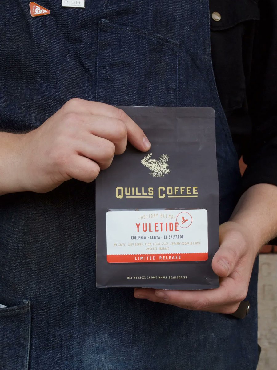 Want to add notes of tart berry, plum, light spice, creamy cocoa, and fudge to your holiday palette? Snatch a bag of our holiday blend, “Yuletide,” off the shelf today in stores or online! 
#qualityforall