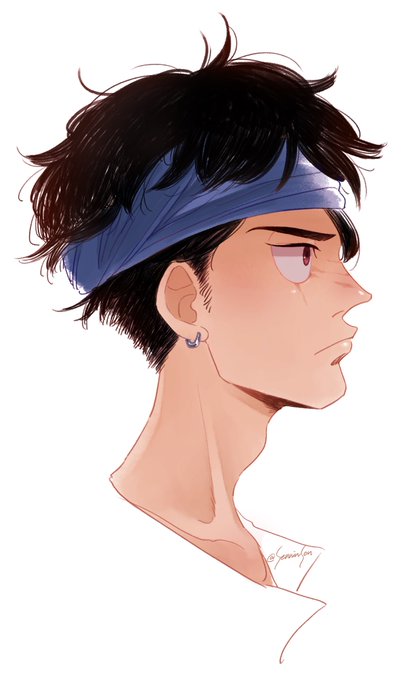 「blue headband」 illustration images(Latest｜RT&Fav:50)｜3pages