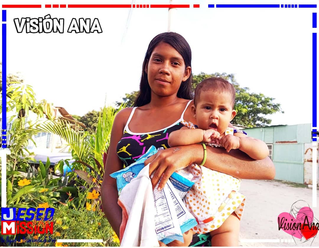 JesedMission's tweet photo. Damos gracias a Dios que en noviembre pudimos seguir con el Programa de Atención a la Primera Infancia Visión Ana, entregando vitaminas prenatales y combos alimenticios para los bebés de Juana la Avanzadora, San Vicente Maracay, gracias al patrocinio de @venezuelasvoiceinoregon https://t.co/bFQ2LyUHu1