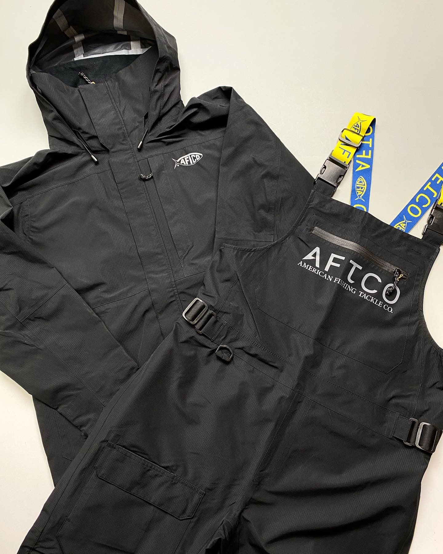 なんでも鑑定団よりも驚き！ アフコ aftco レインウェア/ビブ セット ハイエンドモデル ウェア