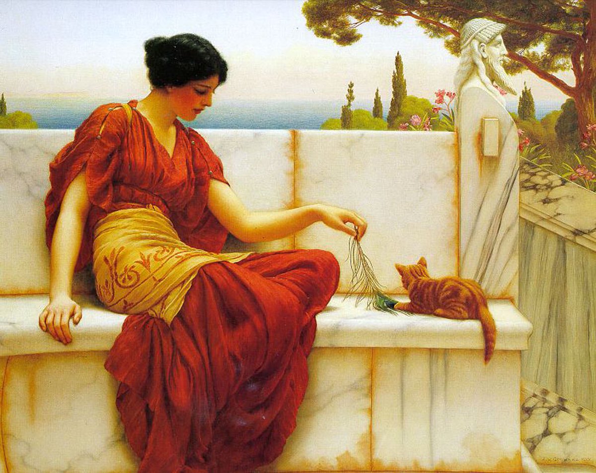 #ArtOnFriday Delayed

John William Godward 
The Tease 
1901
Private Collection 

<a href="/LuciaTassan/">Lucia Tassan Mangina</a> <a href="/___Diamonddust_/">🎃Mei👻🕸</a> @angelicadisogno <a href="/culture_more/">🌹🎶MUSIC&MORE©️🎶🌹By Rose F.</a> <a href="/Rebeka80721106/">Rebeka</a> <a href="/LuisaM56_/">mercedes.m</a> <a href="/RitaCobix/">Rita Cóbix</a>