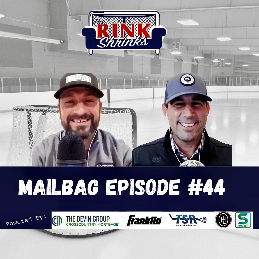 Listen to episode 44 on your way to the rink! solo.to/rinkshrinks