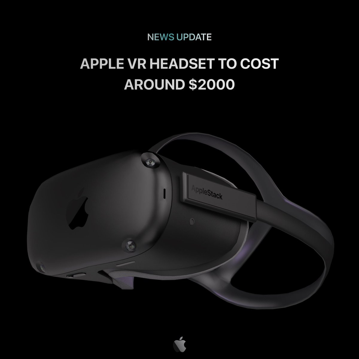 theapplestack's tweet photo. As most of the Companies are starting to get into Virtual Reality, Apple is too 🤩
✔️ According to Apple Analyst Mark Gurman, Apple’s VR headset is expected to start from $2000.
✔️ These VR headsets are expected to feature high quality pro ranged - displays
Tags: #apple #applevr https://t.co/Kt7qTSK8oz