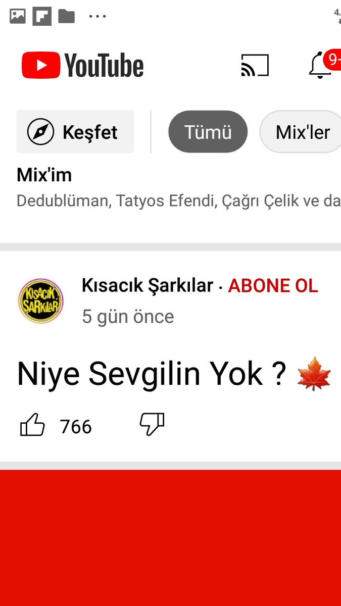 Bilmem niye yok