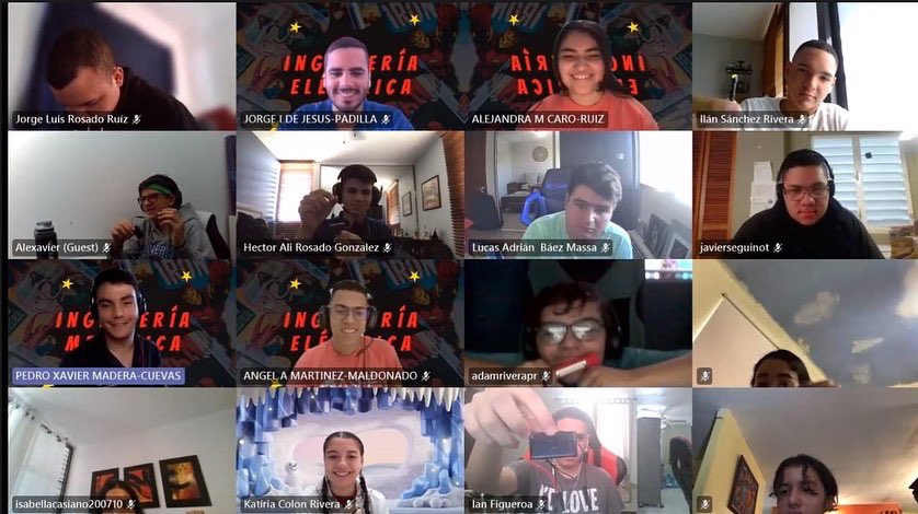 aseeuprm's tweet photo. We started our Engineering Fun Day Online!
Our first rotation was a success https://t.co/Jf18hkb42n