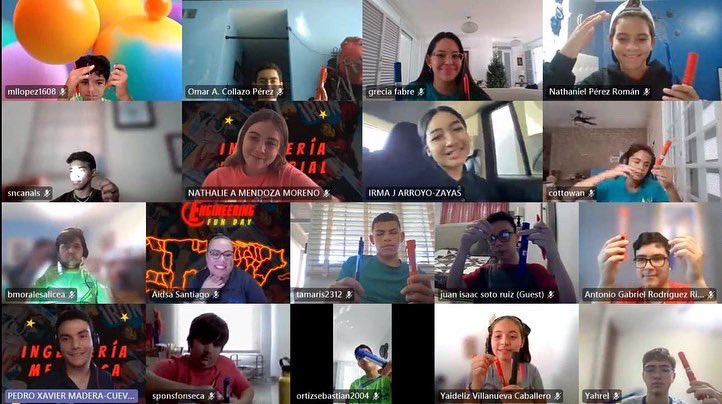 aseeuprm's tweet photo. We started our Engineering Fun Day Online!
Our first rotation was a success https://t.co/Jf18hkb42n