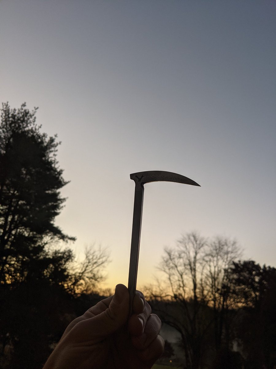 WingardWearable's tweet photo. Dawn of the DickPick.
Don't miss out.
#donglessdickpicks
#wingardwearables
#shankology
#grimreaper
#anewday
#multitool
#prybars
#sunrise
#pricker
#edclife
#scythe
#dawn https://t.co/WQatTwS0Uk