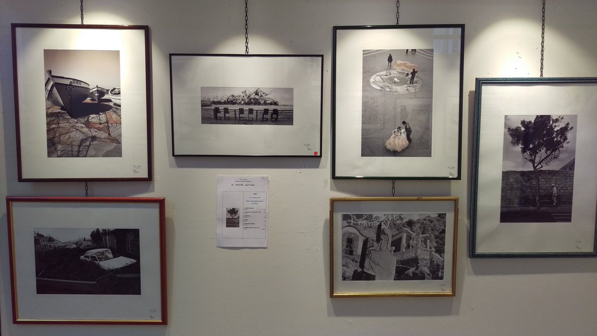 matthieuponchel's tweet image. À Limoges jusqu'à ce soir, je présente une série de photograffitis au pavillon du verdurier.