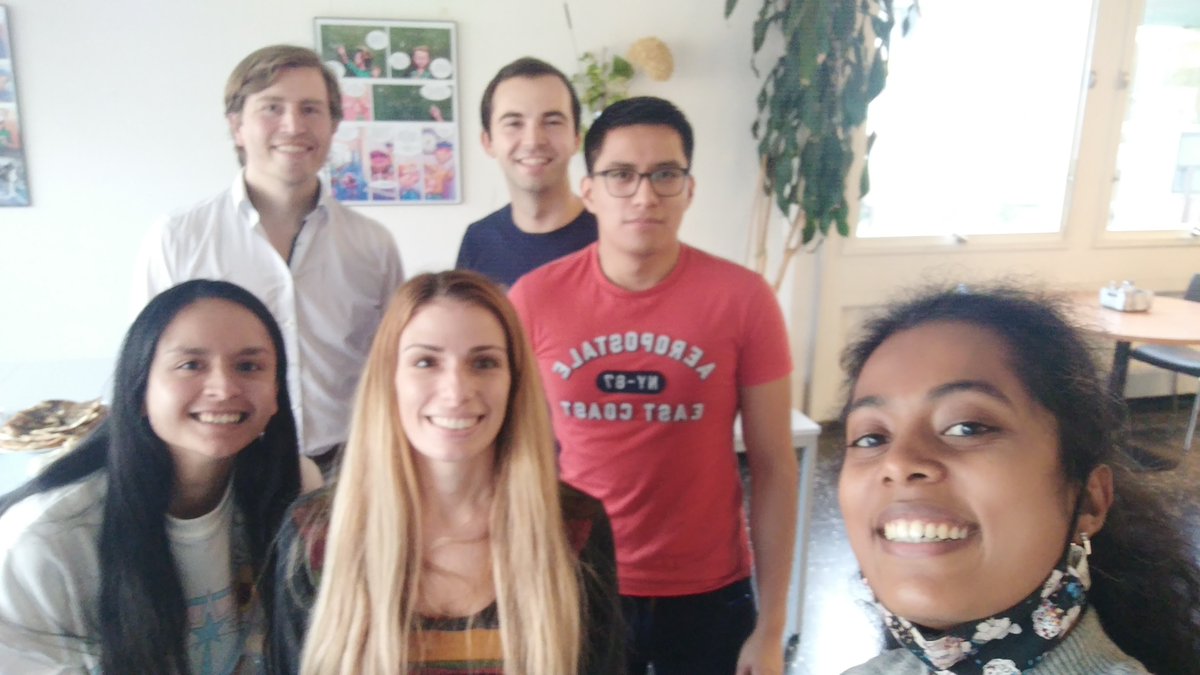 astro_bert's tweet photo. We introduced the now completed #H1PStars team to @Lastro_Epfl &amp; @obsge colleagues. Excited to improve the measurement of cosmic expansion with  @shreeya_shetye, @zoispetsieri, @rilasani, Mauricio Cruz Reyes &amp; Giordano Viviani! Thanks @ERC_Research #ERCStG &amp; @snsf_ch #EUfunded https://t.co/zbiKeGKVnG
