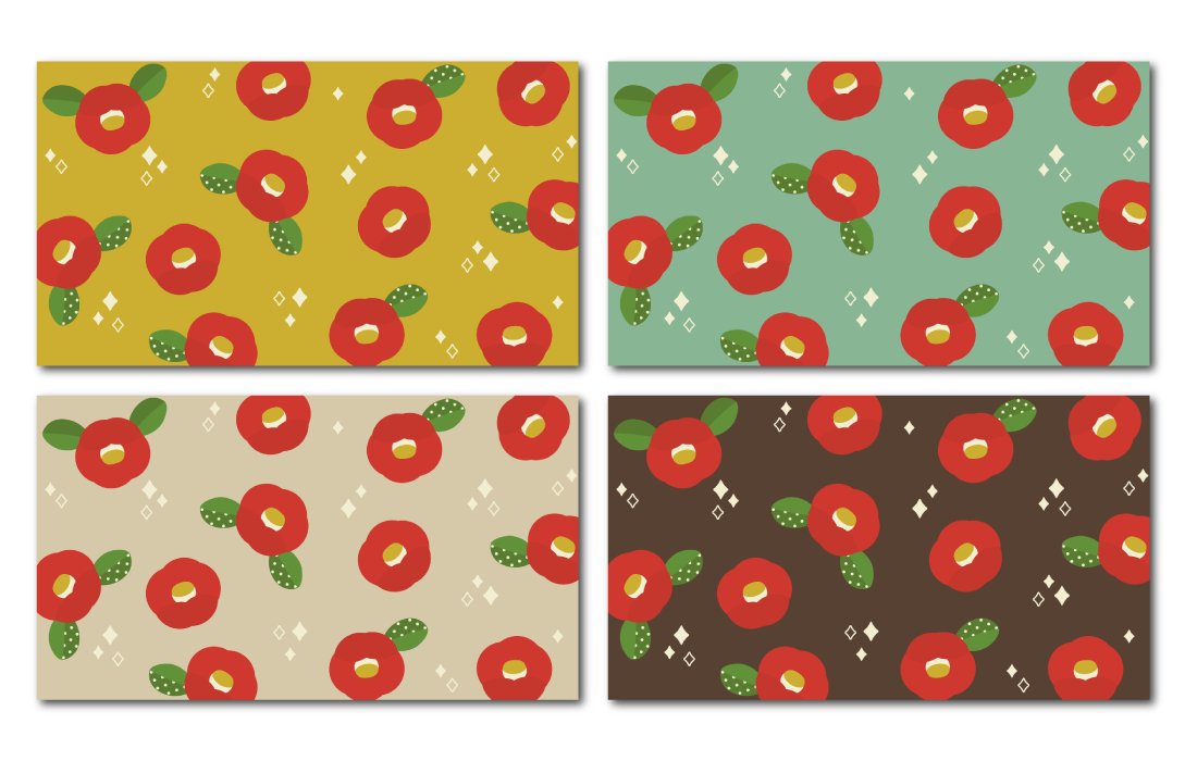 素材屋だいふく笑店 イラスト用 配信背景素材など レトロでポップな椿の素材 公開しました イラスト用 Vtuber向け配信用背景素材 Boothからダウンロード T Co Tuexol3gea スマホ用壁紙 Sns用アイコン Twitter用ヘッダー画像