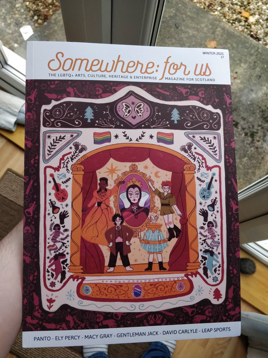 Really looking forward to getting stuck in to the latest issue of #SomewhereForUs :)