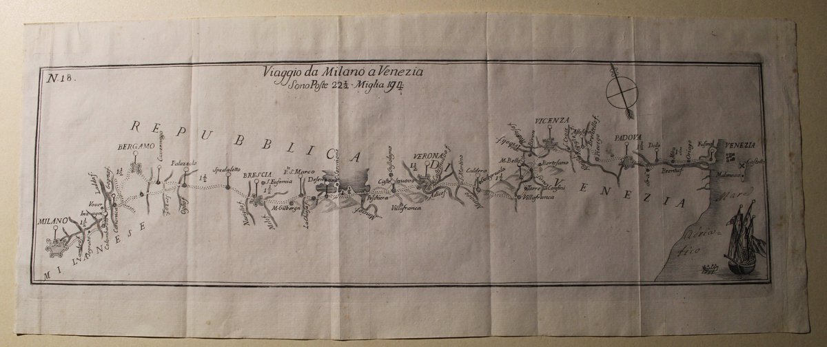 MuseoDeiTasso's tweet photo. #vitadatasso
A partire dal 1582 la Compagnia della Serenissima organizzò anche il viaggio verso Milano: un doppio servizio settimanale che restò un servizio esclusivo dei Corrieri Veneti per due secoli🤓
#museodeitasso #tasso #inlombardia https://t.co/QcqBk7Kkiu