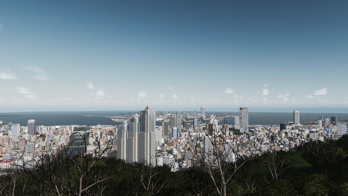 New stack interchange &amp; Industrial expansion #CitiesSkylines #MayaCity