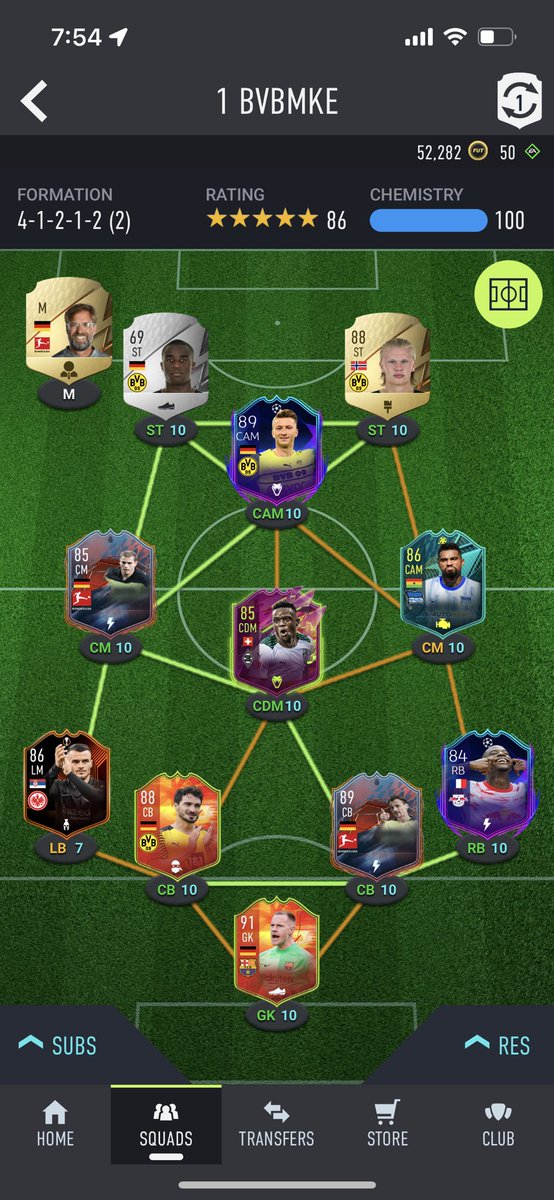 1BVBMKE's tweet photo. SPIELTAG 

@thehighbury 

squad update ⬇️ #fut 

#bvbmke #HejaBVB https://t.co/VGGIUc6cEH