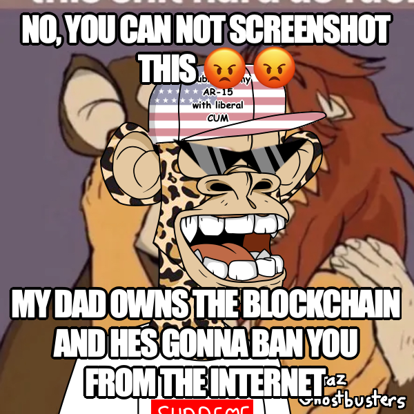 My New Profile Pic update! DO NOT SCREENSHOT AND REDISTRIBUTE MY 1/1 NFT IT IS THEFT I WILL CALL THE TWITTER POLICE TO BAN U MY UNCLE IS FBI AND A HACKER DO NOT TOUCH MY NFT FOR VIEWING PLEASURE ONLY