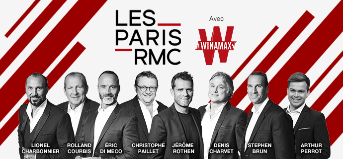 ParisRMC's tweet photo. ⚽️🏉🎾Les #pronos de la #DreamTeam des @ParisRMC sur
▶️@PSG_inside - @FCNantes
▶️@staderennais - @MontpellierHSC
▶️@LFC - @Arsenal
▶️#Djokovic - #Zverev
▶️#FRANZL - #Rugby
avec @liocharbo @rollcourbis #DenisCharvet #ChPaillet @JCDrouet
sont à 🎧 ici ▶️https://t.co/Xwm3rIPjWs https://t.co/TAjiKg0JuH