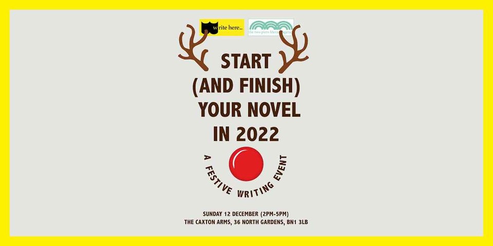 Want to start (and finish) writing your novel in 2022? Join <a href="/TwoPiersAgency/">The Two Piers Literary Agency</a> literary agent <a href="/RufusPurdy/">Rufus Purdy</a> &amp; bestselling author <a href="/lizzieenfield/">Elizabeth Enfield</a> for 3 hours of mulled wine, mince pies &amp; expert guidance at the <a href="/Caxton_Arms/">The Caxton Arms</a> (near #Brighton station) on 12 December: tinyurl.com/s7cp9bnk