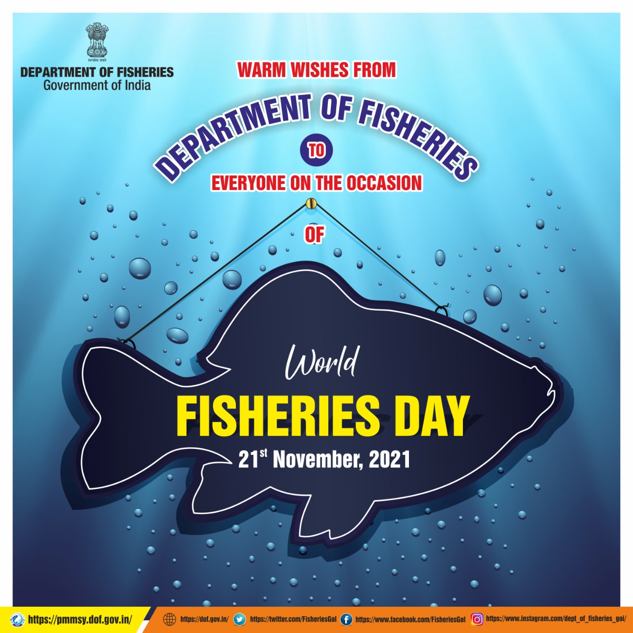 Department of Fisheries, Min of FAH&D on Twitter "Warm wishes to