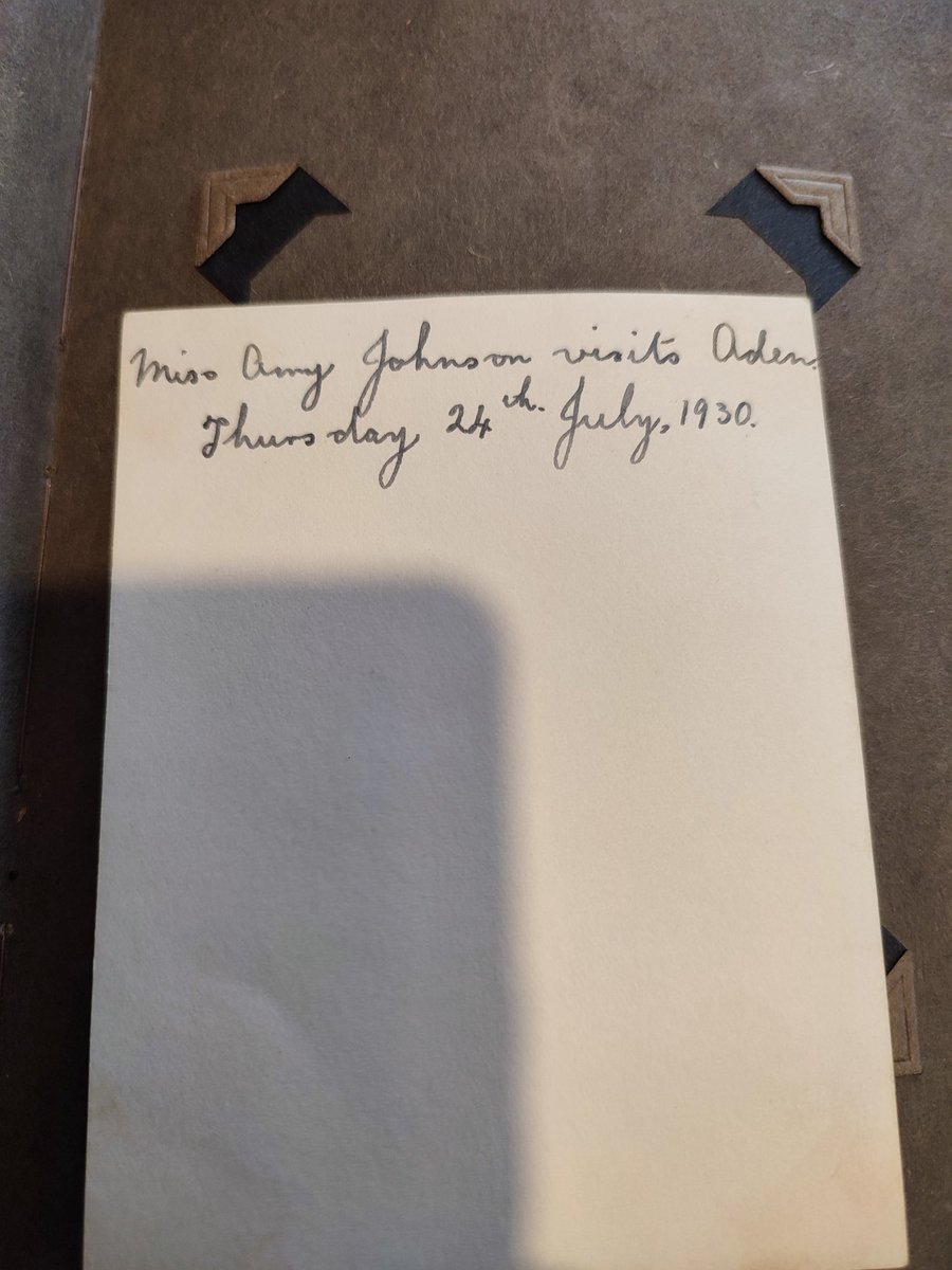 Simonbarnes110's tweet photo. @amyjohnsonarts Found this picture of Amy Johnson in the family album. https://t.co/w3TNNpnkzs