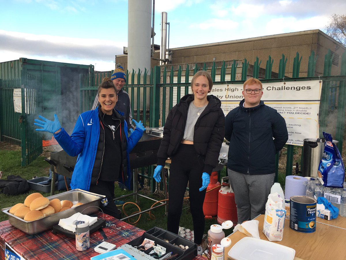 A great morning of rugby (and bacon butties) with <a href="/WickersleyPE/">Wickersley PE</a> <a href="/BrinsworthAcad1/">Brinsworth Academy</a> @Wath_Sport @KingsPontefract with great progress shown and lots of support 👏🏻