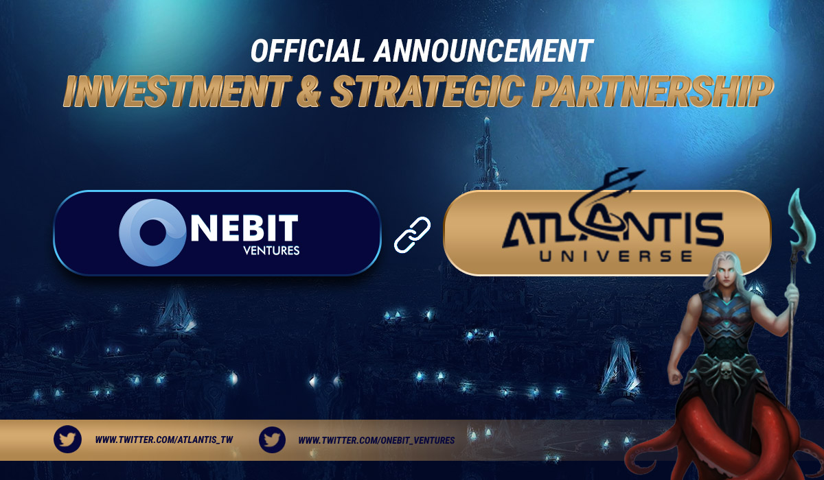 Onebit Ventures (@onebit_ventures) on Twitter photo 💥 INVESTMENT ANNOUNCEMENT: ONEBIT VENTURES x ATLANTIS
We're excited to introduce our new partner: <a href="/atlantis_TW/">Atlantis Universe</a> - more than just a fantasy themed strategy game, they aim to become a decentralized society, where users are the builders of that society
Here’s to our bright future 🎇 💥 INVESTMENT ANNOUNCEMENT: ONEBIT VENTURES x ATLANTIS
We're excited to introduce our new partner: <a href="/atlantis_TW/">Atlantis Universe</a> - more than just a fantasy themed strategy game, they aim to become a decentralized society, where users are the builders of that society
Here’s to our bright future 🎇