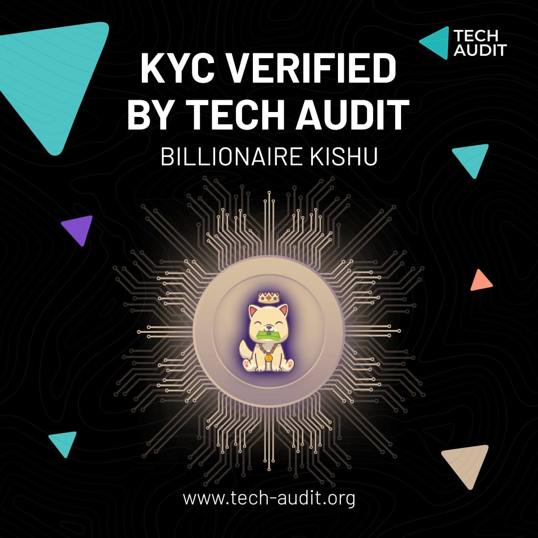 Great news 🔥
KYC Audit complete by <a href="/TechAudit_USA/">Tech Audit</a>.. Passed with Flying Colors 😍... Nothing will Stop $BLK #BILLIONAIREKISHU 💥💥💥  🚀
t.me/TechAudit/325

$SHIB $FLOKI $KISHU $KUMA $BOSS