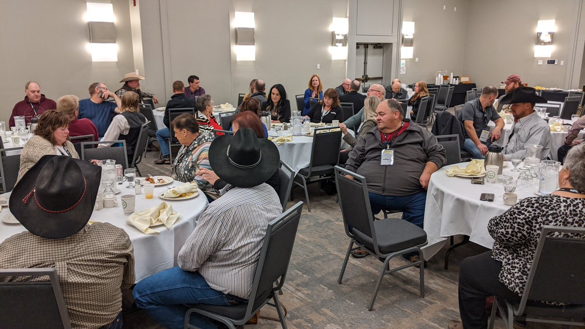 ndfb's tweet photo. Day 2 of #ndfb2021 kicked off with a county president and secretary breakfast. #YourCompetitiveEdge #makingithappen https://t.co/olvruWaymP